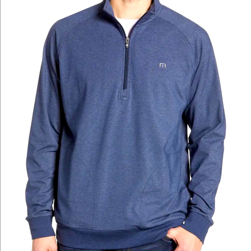 TravisMathew Half Zip Pullover. Size Large